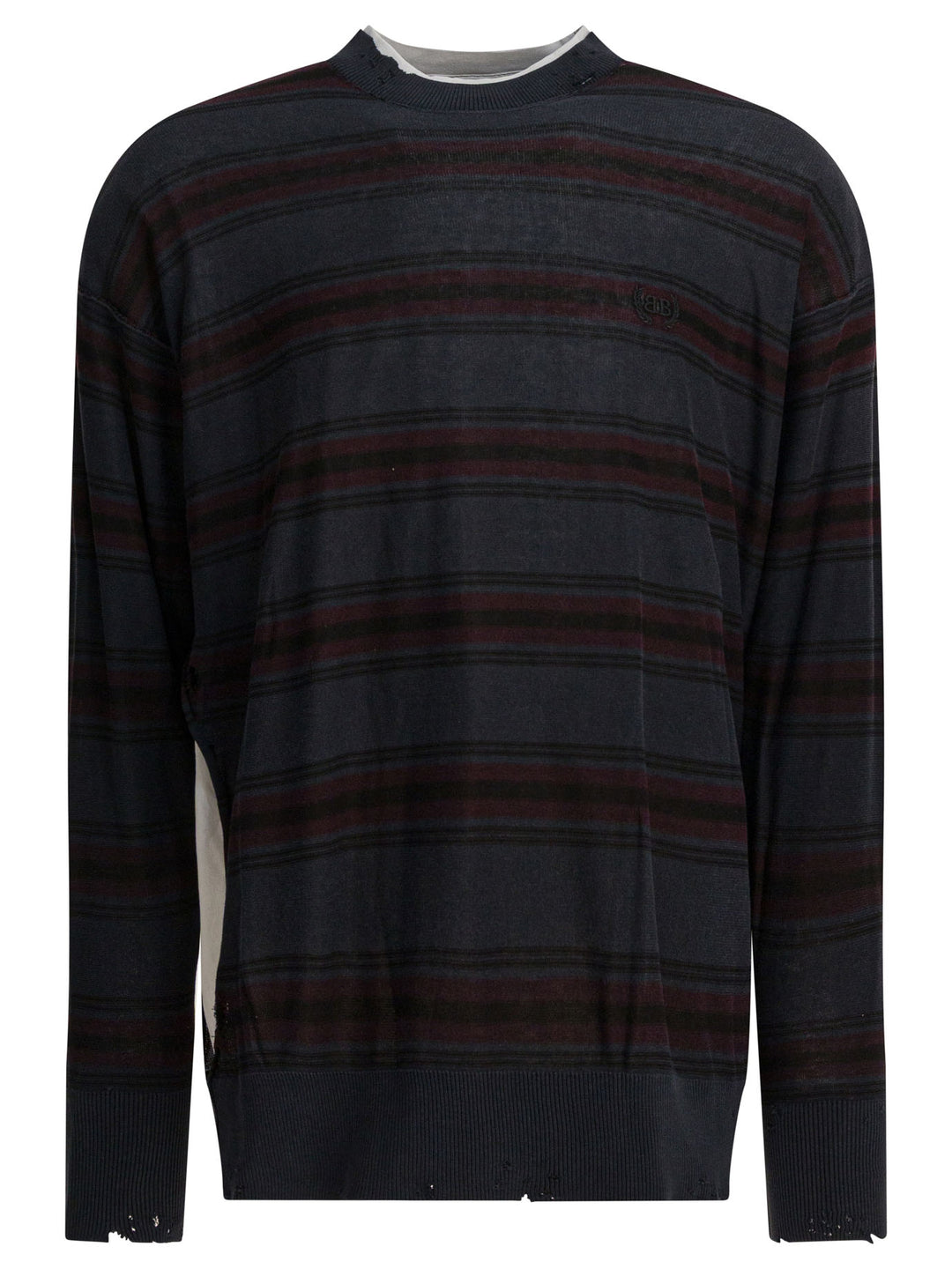 Balenciaga Layered Knitting Tops - Black | 574da2898de8e152ed4376c15b41fae8b69d9999