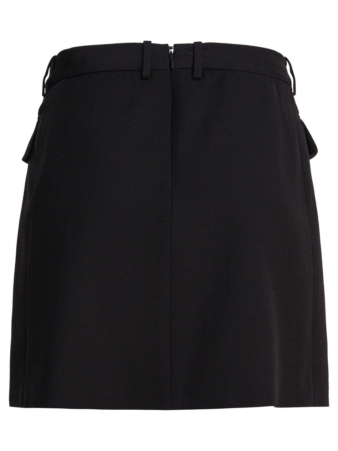 Balenciaga Viscose And Wool Twill Miniskirt Skirts - Black | 3a7b2295ad706b8b7c43c2d99d41a2d804e0cb41