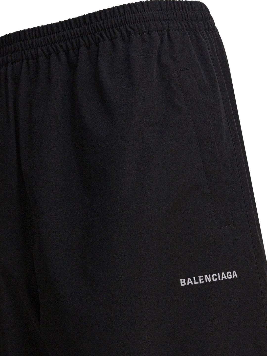 Balenciaga Sports Pants With Logo Trousers - Black | 9f8015596076f643ba30937c043f8dfeee10199b