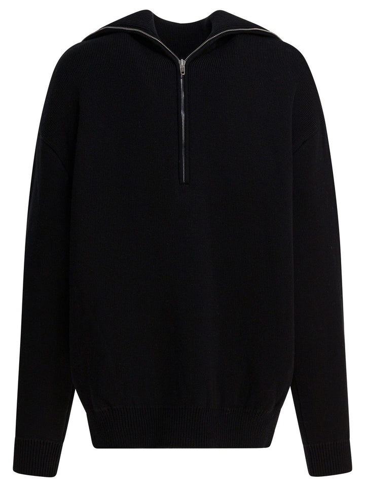 Balenciaga Back-To-Front Knitwear - Black | 83d671060193898d5ded8c0bd0d7fdc0548d3994