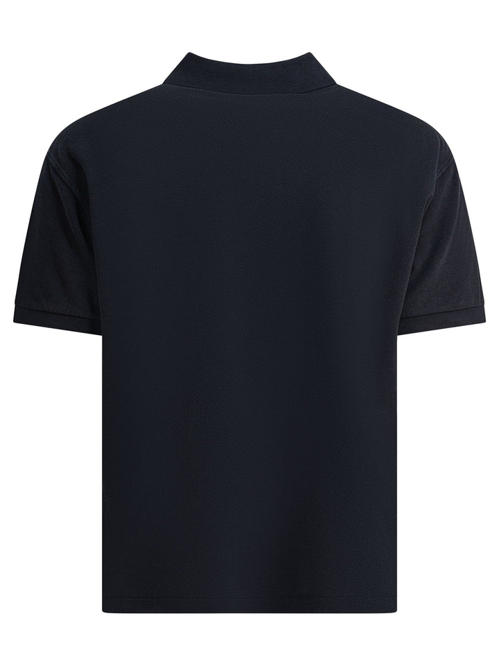 Balenciaga Short-Sleeved Polo Shirt Polo shirts - Black | be93613a365980b3bd1dfd653e2e2769eeaf2525