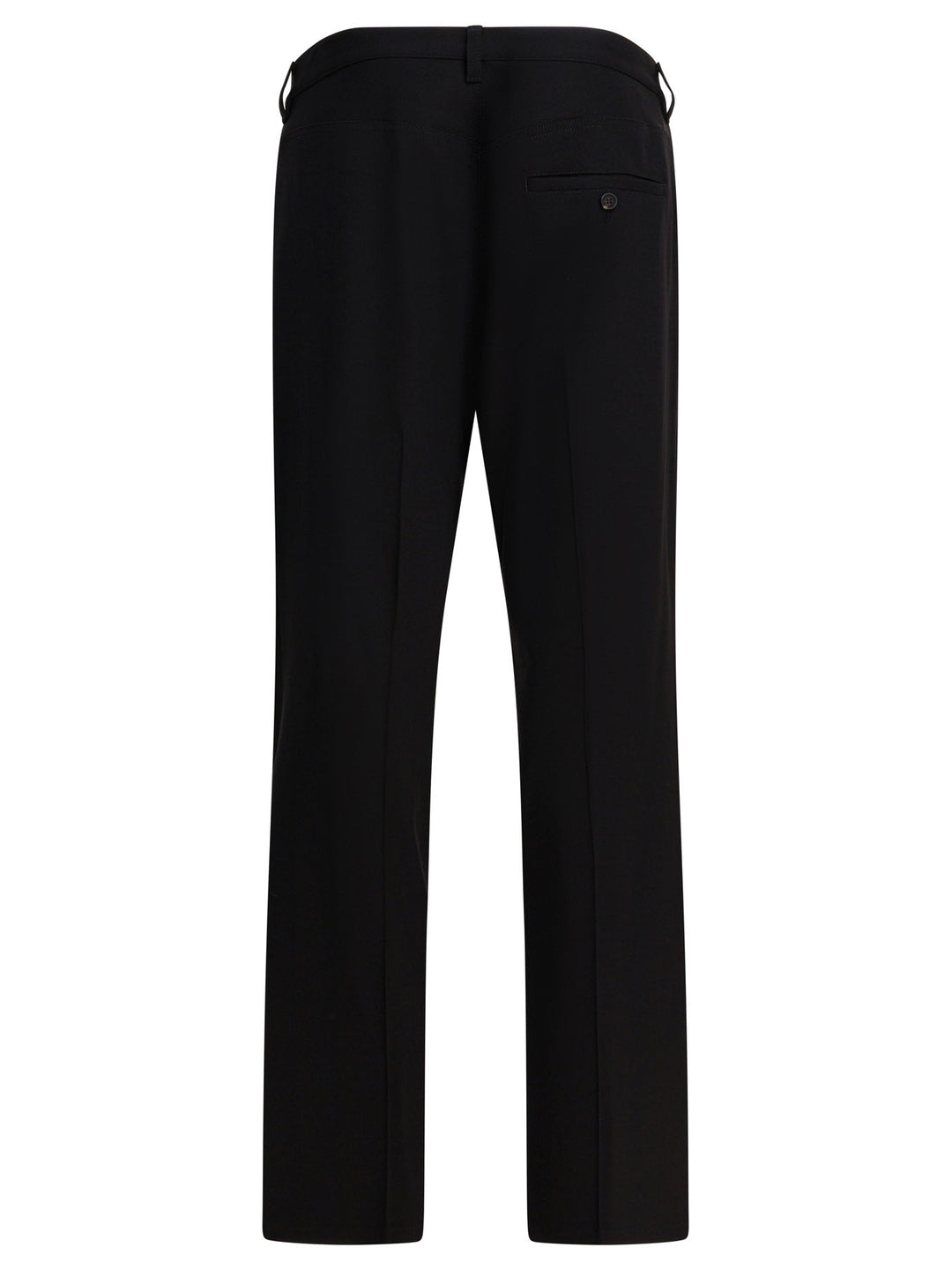 Balenciaga Wool Tailored Pants Trousers - Black | 5812950c4c9ed175b8a6b00d0146da548ff1fa63