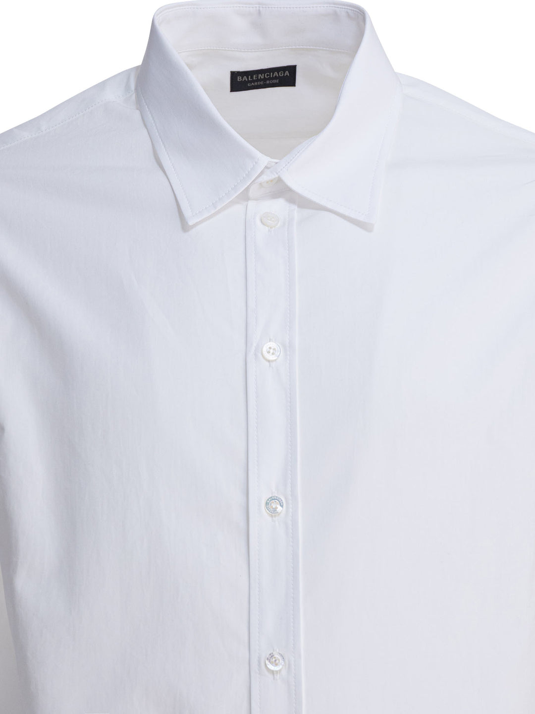 Balenciaga Cotton Shirt Shirts - White | ea80d7cb4d3b61543be22d97bbdd2bba1c788832