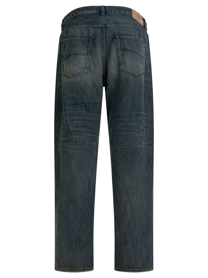 Balenciaga Relaxed Fit Jeans - Blue | e0f6b6a780ce48887e68dc121ba599844a6ad7cc