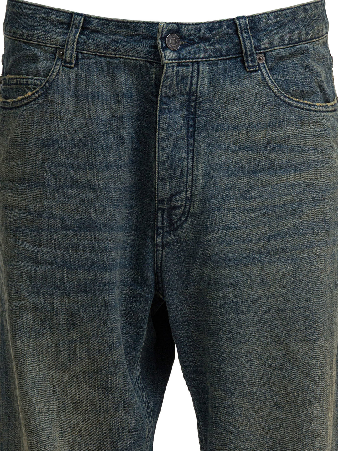 Balenciaga Relaxed Fit Jeans - Blue | d64cbc3eda18fc90abbe1a545b15008d2279d0c4