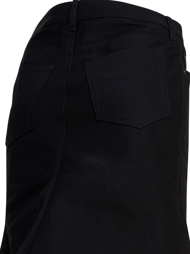 Balenciaga Godet Skirts - Black | 3ba7202bd0e6395e853a54ad7b31e0aff7fd012b
