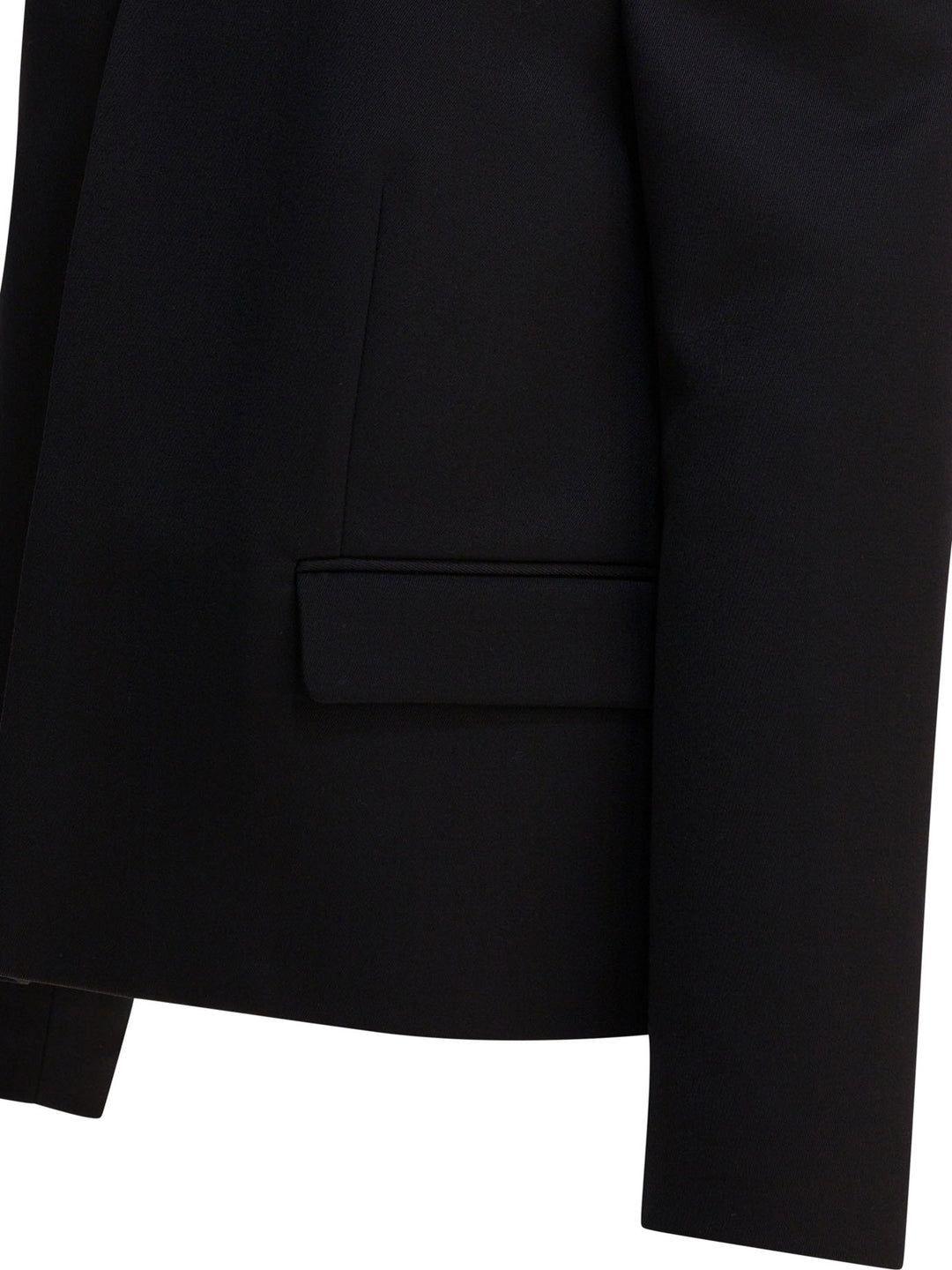 Balenciaga Wool Jacket Jackets and Coats - Black | c50455af8b9d28939d073bb264a36609a86e6cde