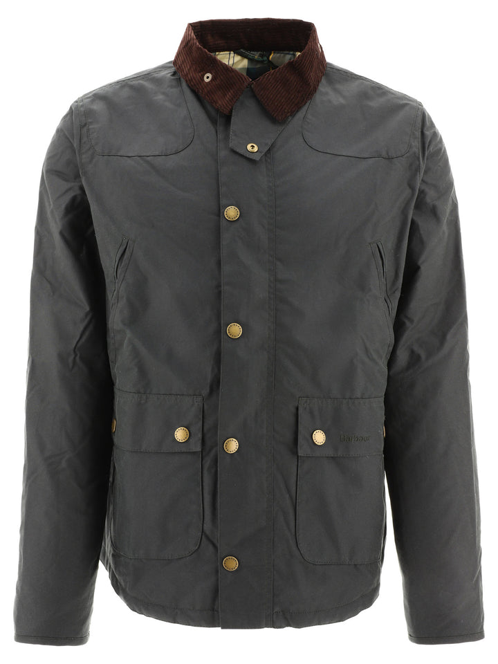 Barbour Reelin Jackets and Coats - Grey | e1ed6d6e02b378a0cee6f06ce56b1ceddd512004
