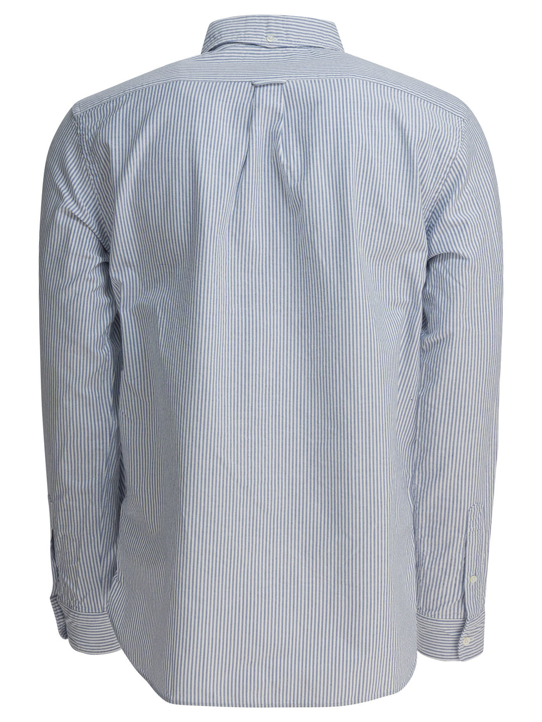Beams Plus Cotton Striped Shirt Shirts - Blue | db8f3eb818b335adc68645055b1156c5dc7b4a65
