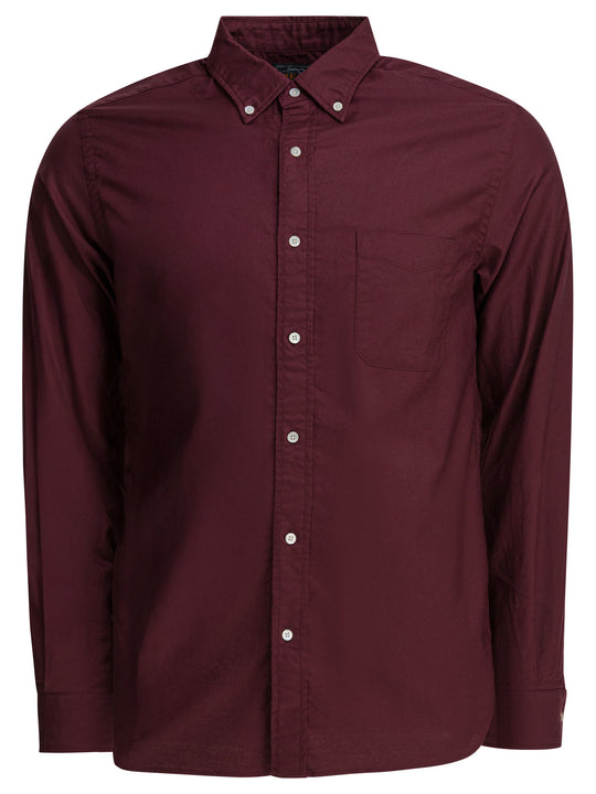 Bd Color Oxford Shirts Bordeaux