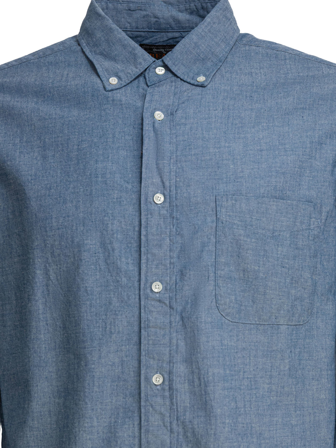 Beams Plus Shirt With Button-Down Collar Shirts - Light blue | 2e0c74e828bd6152192208d83d59830aff5c1afb