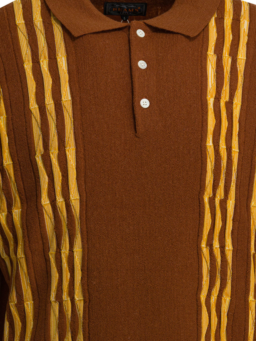 Beams Plus  Knitwear - Brown | f0b152a0f746f108e29ea1d31b62c433ca872df5