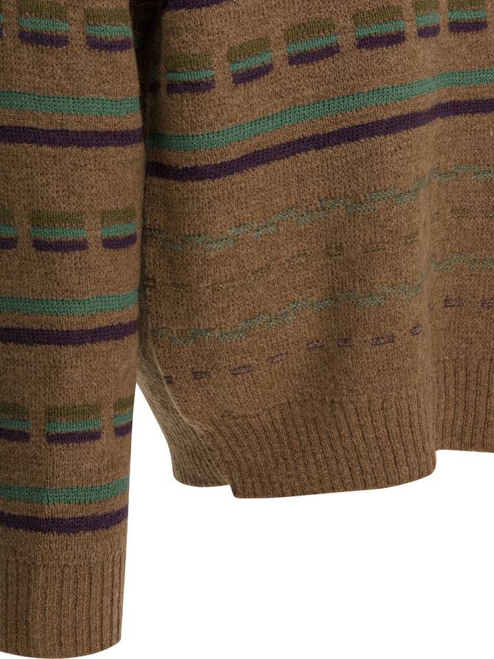 Beams Plus  Knitwear - Brown | bdc158d272809539163dc593684c658e6c6f2db7