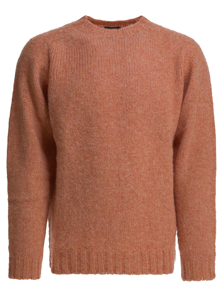 Beams Plus Shaggy Bernard Knitwear - Orange | 8d2881c6eff04f02987bc9b4e25baa05621f319c