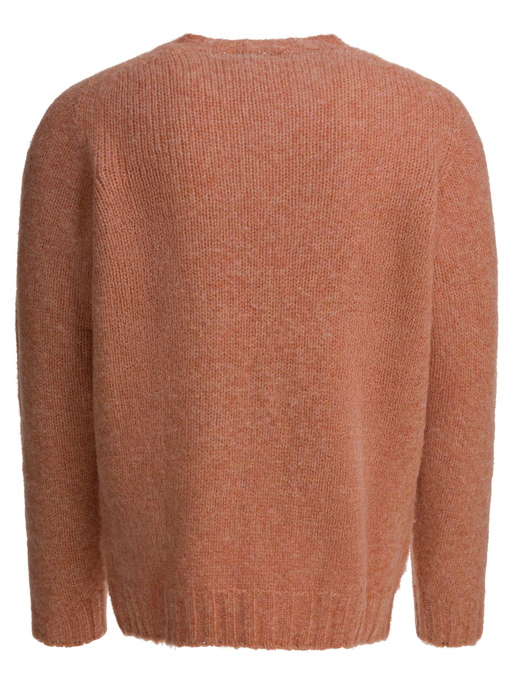 Beams Plus Shaggy Bernard Knitwear - Orange | 5a70cfcff7b8b59b353d6b1fff26b949522dd8ec