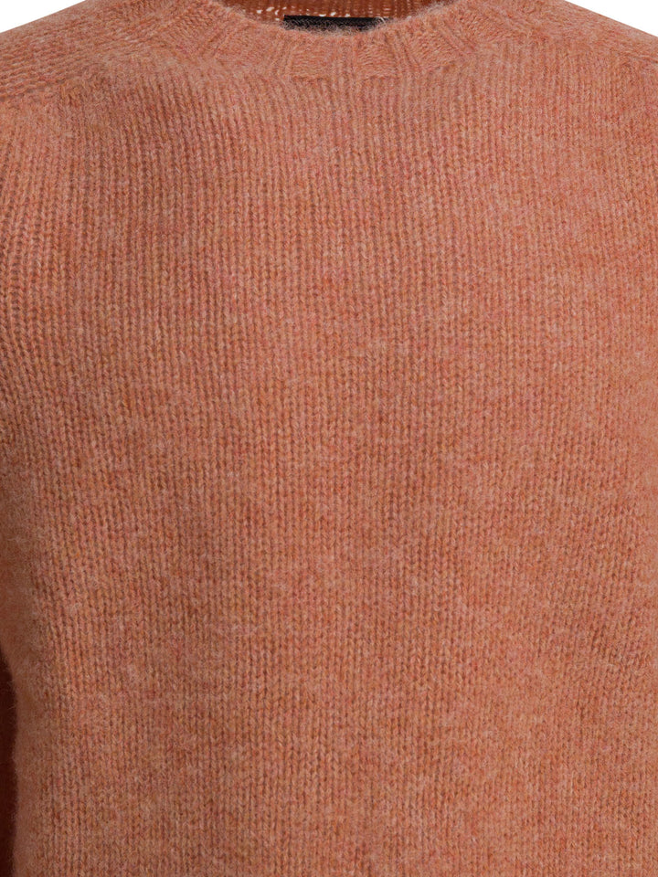 Beams Plus Shaggy Bernard Knitwear - Orange | cc80cbe95ad336f4c1869bb8dff9d483d7f104ab