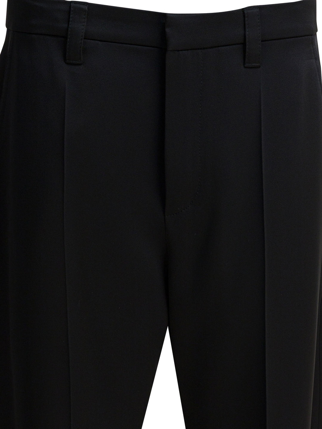 Brunello Cucinelli Wide-Leg Pants Trousers - Black | 177fcb0f5058ca973ad8e460899fab085f2f55f3