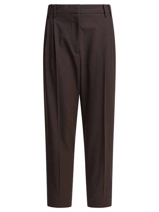 Slouchy Trousers Brown