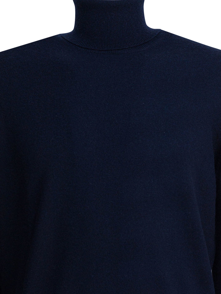 Brunello Cucinelli Cashmere Turtleneck Knitwear - Blue | 76beed7aaf718d838ba018bce72ec15c517f367a