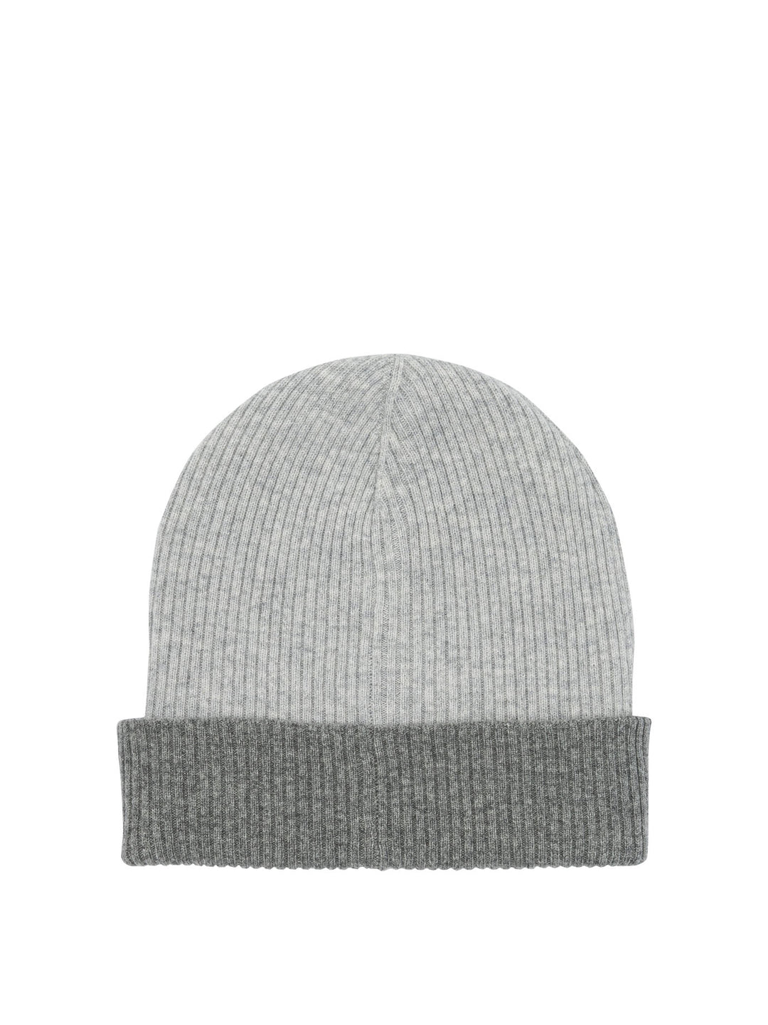 Brunello Cucinelli Reversible Cashmere Beanie Hats - Grey | 5ff8400b204b54d33515fd3e0112a5d7d5c19c8a