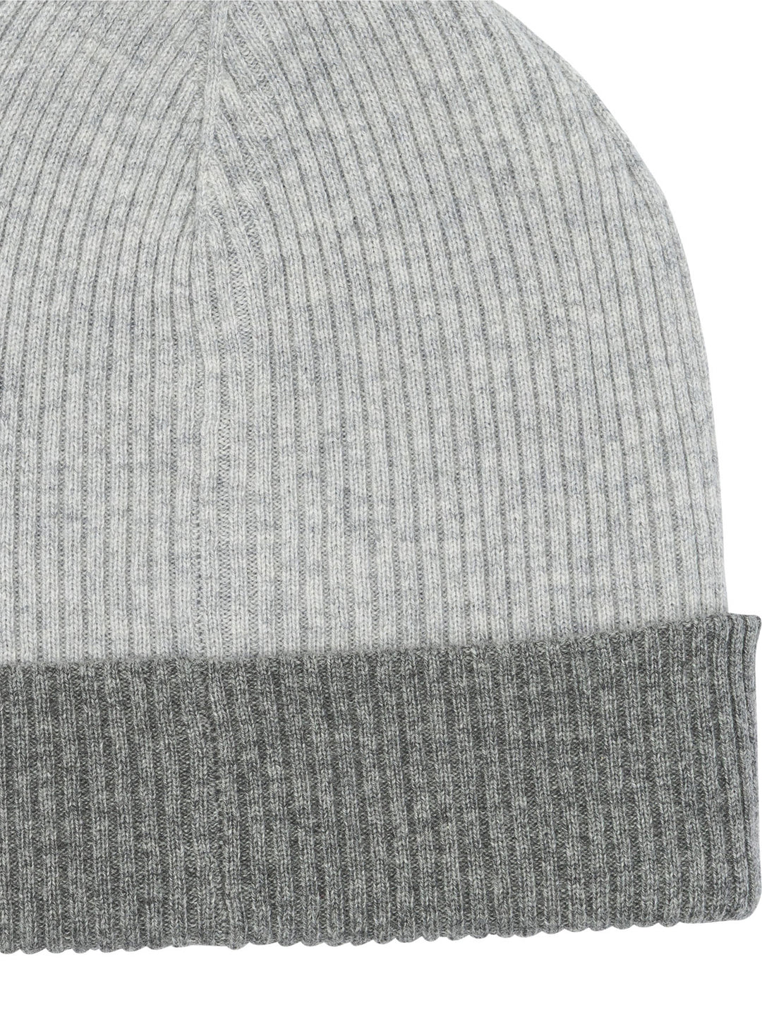Brunello Cucinelli Reversible Cashmere Beanie Hats - Grey | 0668598943e4ed4fb7229247e839db0d998cc0d8