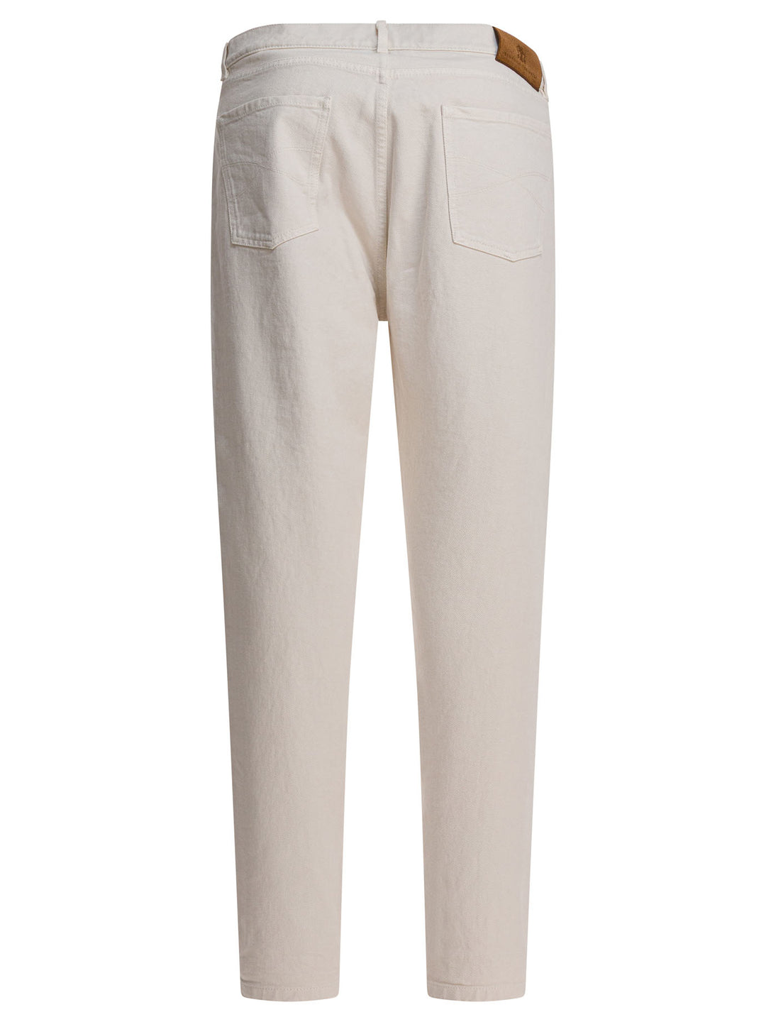 Brunello Cucinelli Five-Pocket Pants Iconic Fit Jeans - White | 82b6044008d89c8b4531e7de23f10210189fbe2a