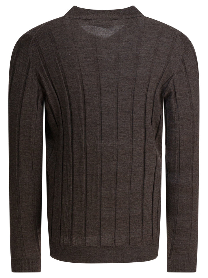 Brunello Cucinelli Wool And Cashmere Crewneck Sweater Knitwear - Brown | 5358ee5b911a18b8f75b4e9651aab89dc30fc7cd