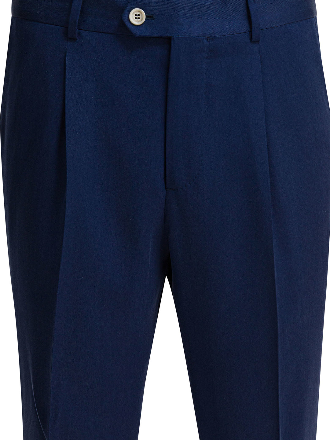 Brunello Cucinelli Silk Chino Pants Trousers - Blue | 2a473cf7be041cf60a7e4060aa2c372ebf07d7eb