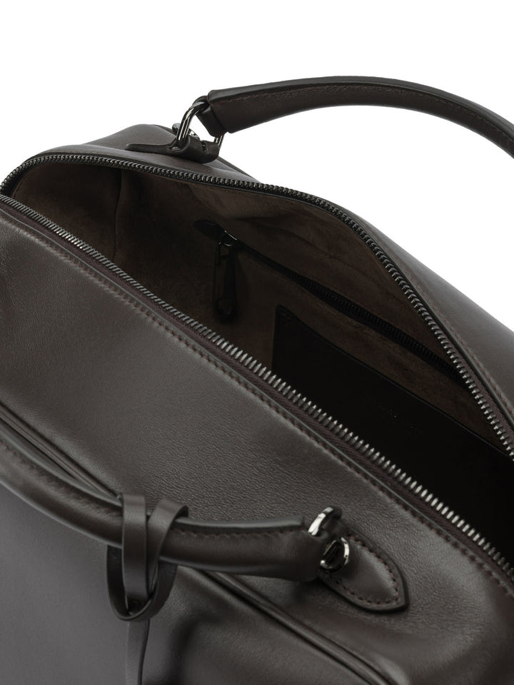 Brunello Cucinelli Boston Explorer Handbags - Brown | bb7dbf86117505ba291733cf4a7f01347a88d466