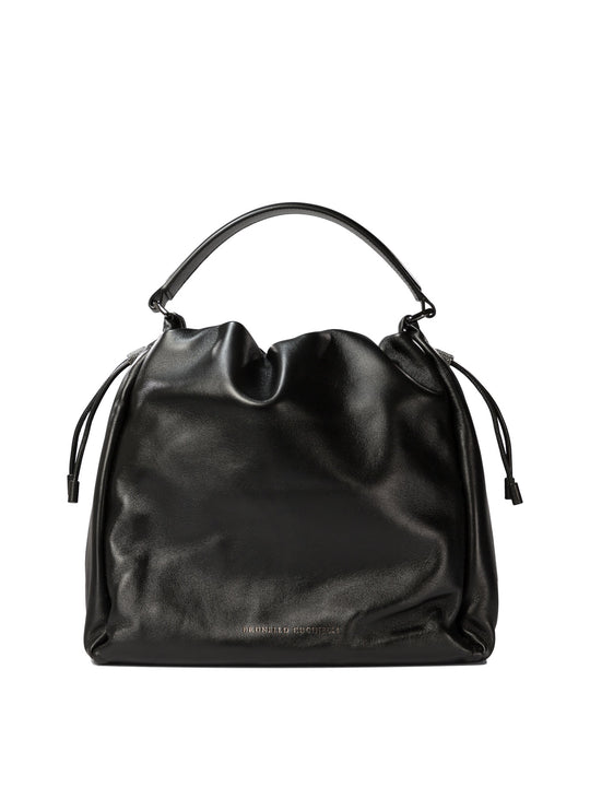 Bucket Mellow Handbags Black