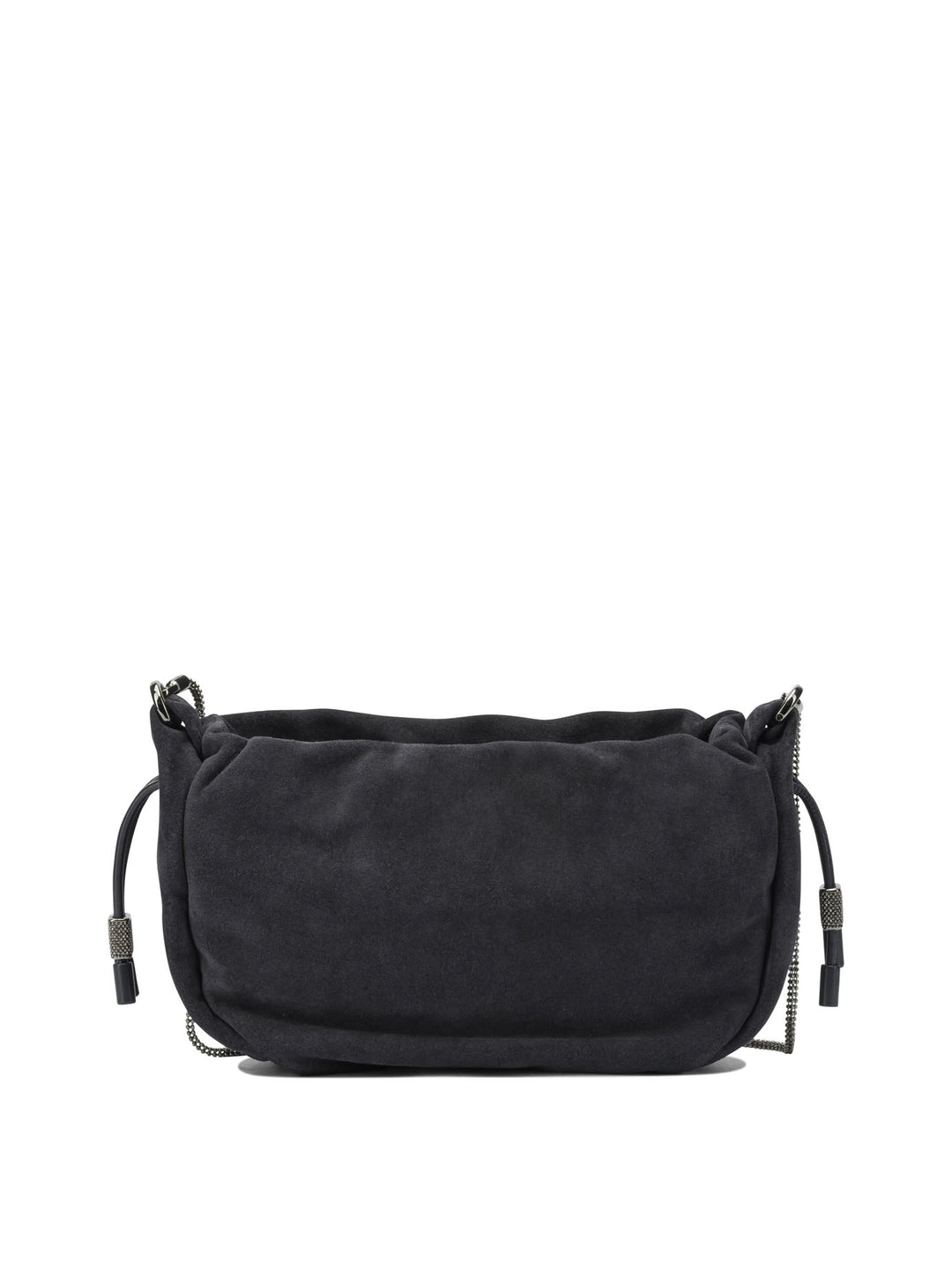 Brunello Cucinelli Bucket Mellow Crossbody Bags - Blue | fbbd5d2d17696b511bc64276999b73dd1e044a07