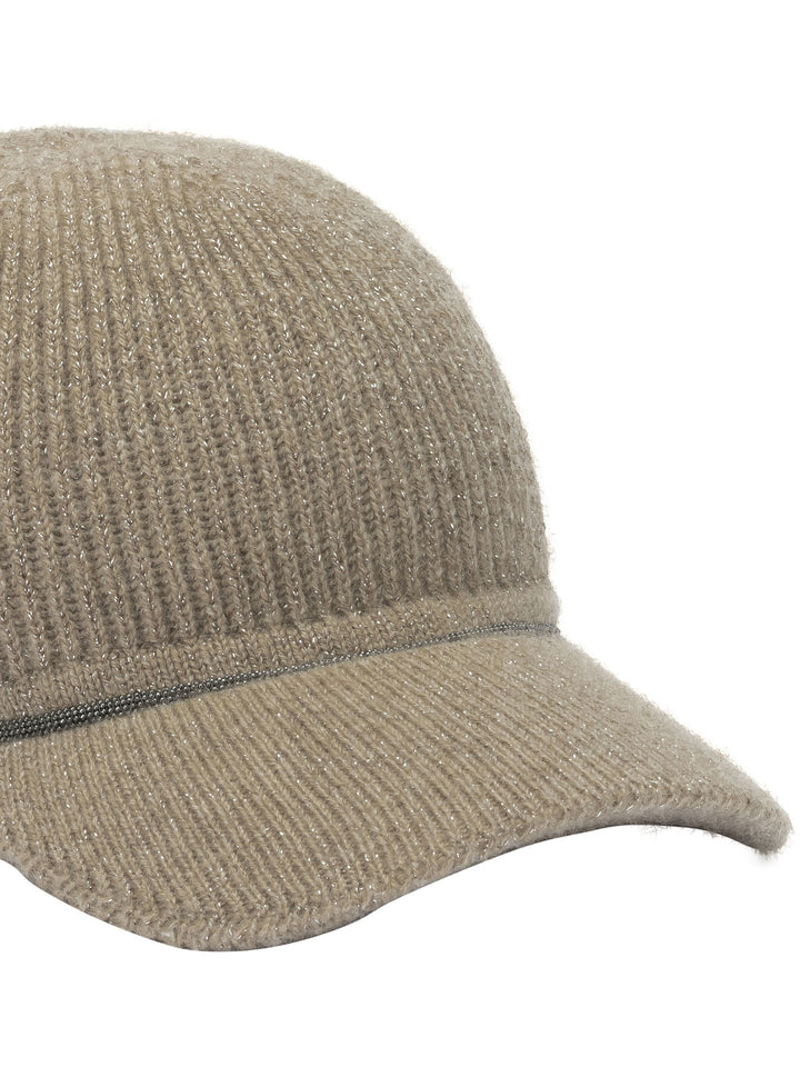 Brunello Cucinelli Cashmere Trucker Hat Hats - Beige | 2a1e8591f3fab3b394f558fb2772982399e03684