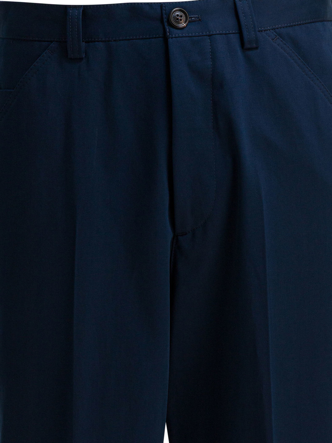 Brunello Cucinelli Tapered Pants Trousers - Blue | addceb2322d233c1e4541aeb76995afcb41e52dc