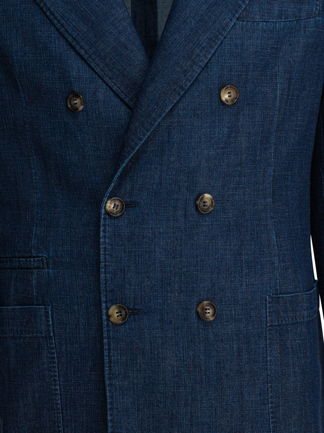 Brunello Cucinelli Double-Breasted Blazer Jackets and Coats - Blue | d58506b35f774e5e5ee697192e90a44f20cf32b7
