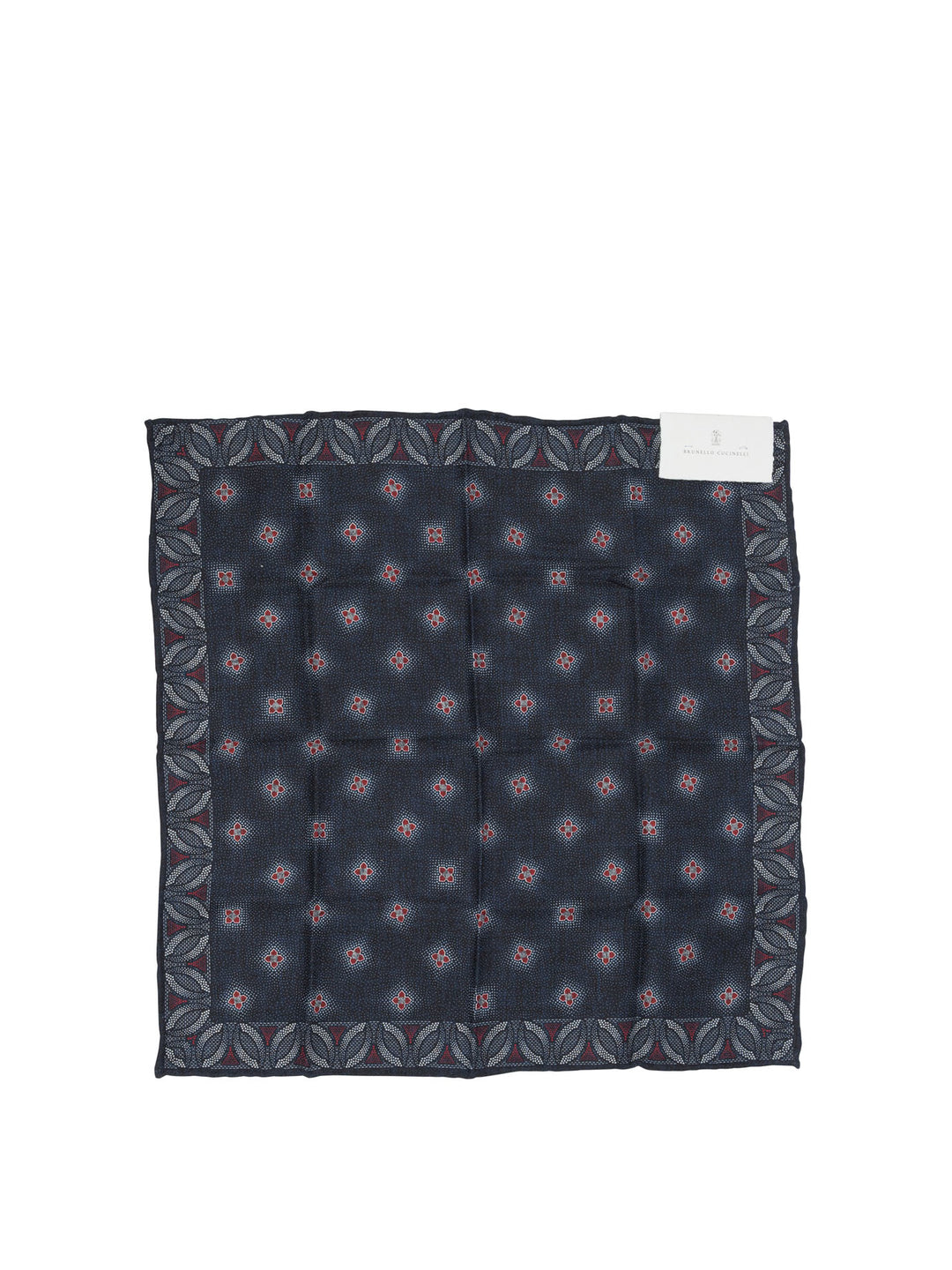 Brunello Cucinelli Silk Pocket Clutch Sciarpe & Foulard - Blue | 18ea241ca135d5502581e9e3ebf4e3dfe44d0a65