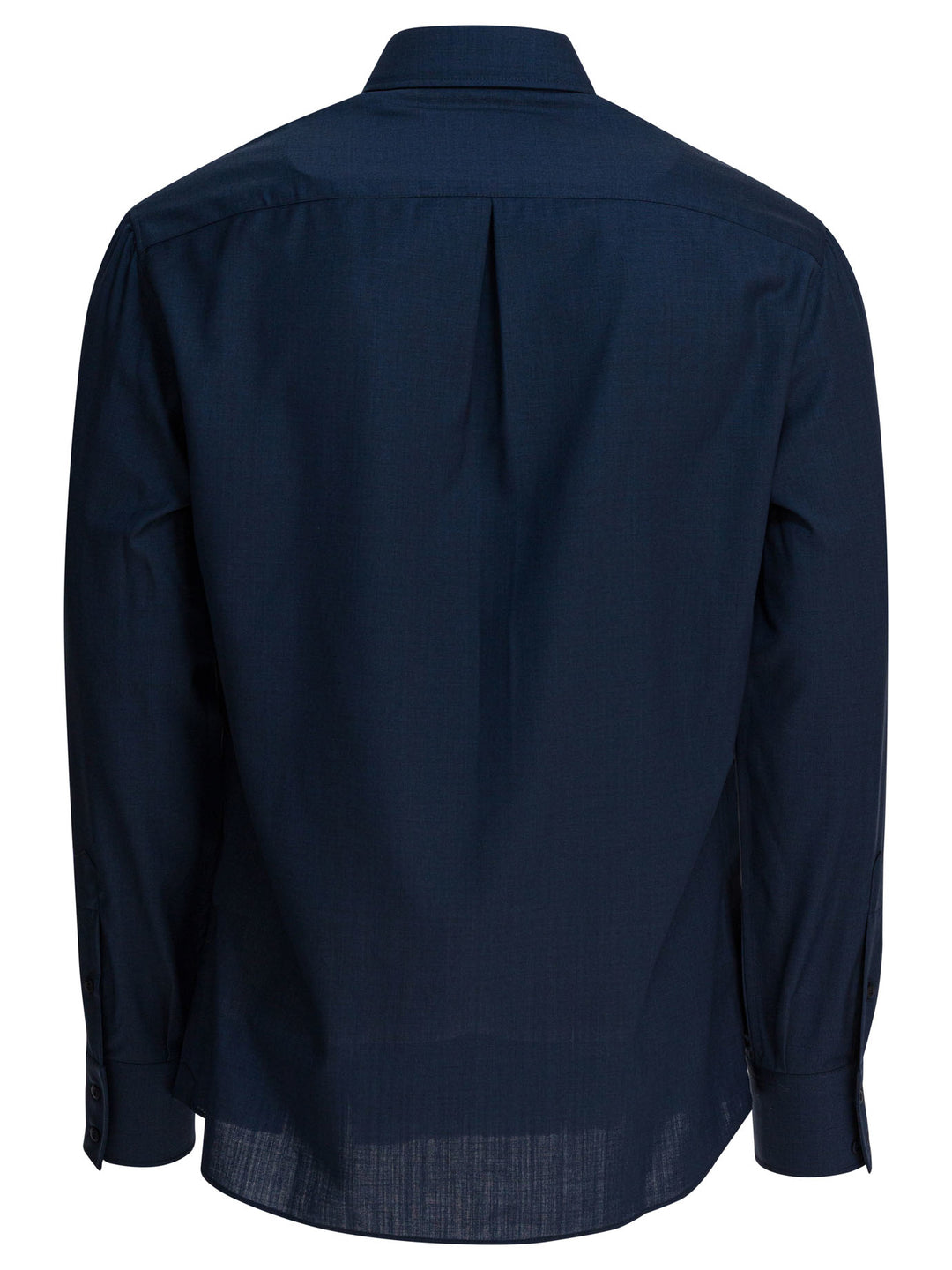 Brunello Cucinelli Virgin Wool Shirt Shirts - Blue | 4b896614b536a71dc909f51b14ab1c6d2a30d635