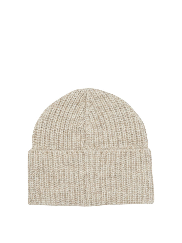 Brunello Cucinelli Wool, Alpaca And Cashmere Beanie Hats - Beige | 626ef344676b609c24e0bdd33a6b7fac466dda67