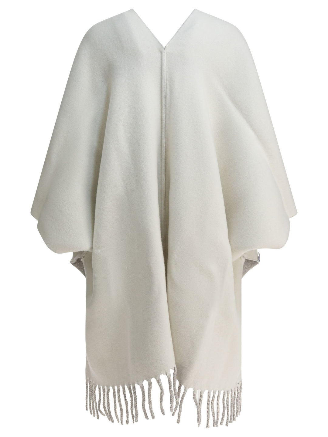 Brunello Cucinelli Reversible Wool And Cashmere Cape Jackets and Coats - Grey | 74a038352efb522494163994341152657b9678d7