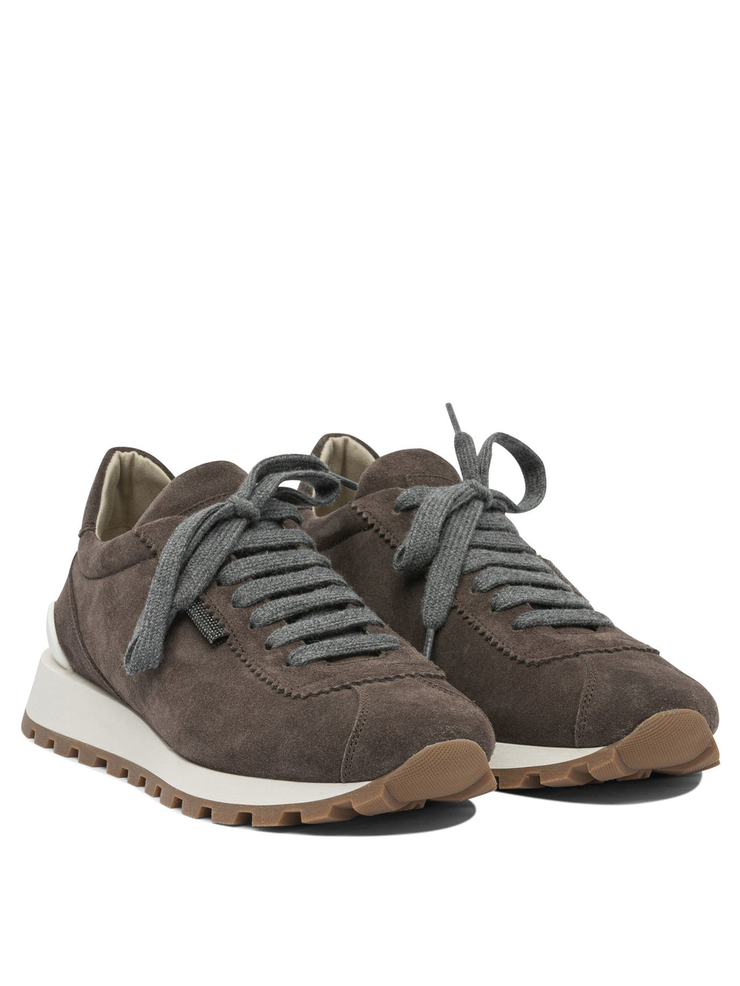 Brunello Cucinelli Runners Sneakers & Slip-On - Brown | e81e1026dc27f3e087eb06e601acad41f29a19c2