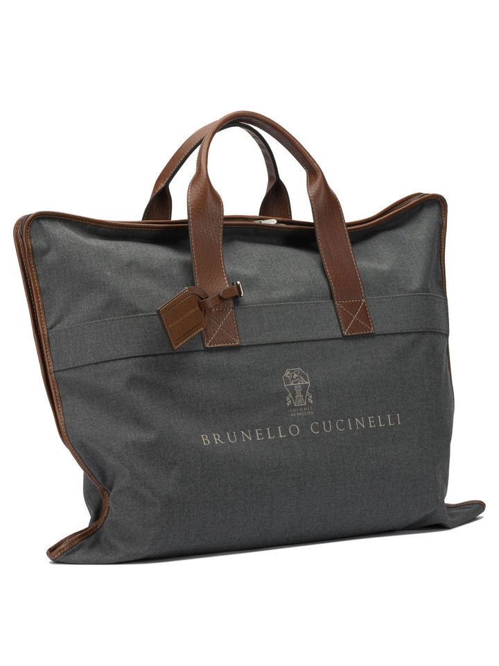 Brunello Cucinelli Travel Suit Bag Travel & Sport - Grey | 412e65cdbbe1777b29126805da762db23478b662