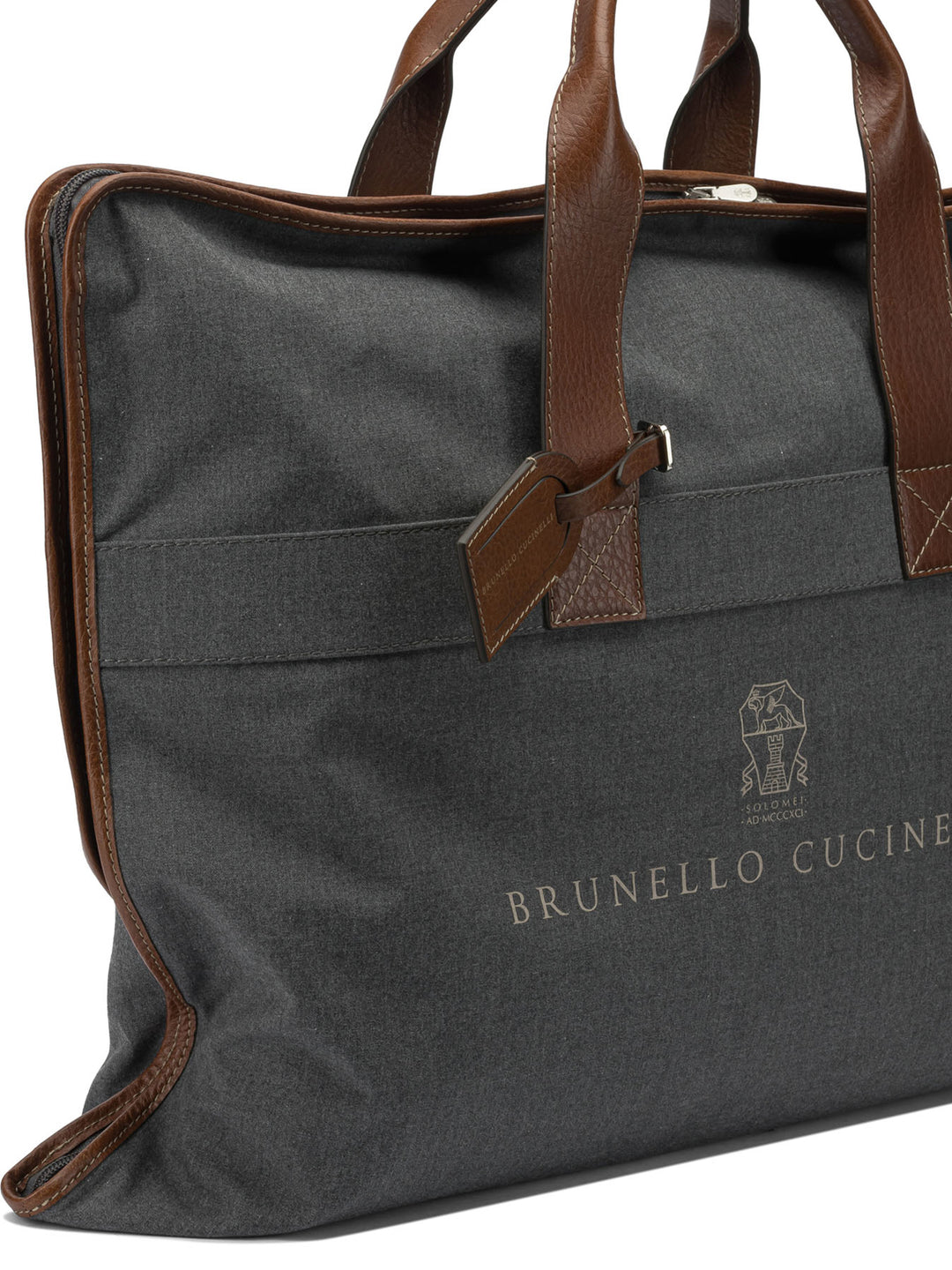 Brunello Cucinelli Travel Suit Bag Travel & Sport - Grey | 48a6a9303ec192a224a4c03c87b2808078cc71fc