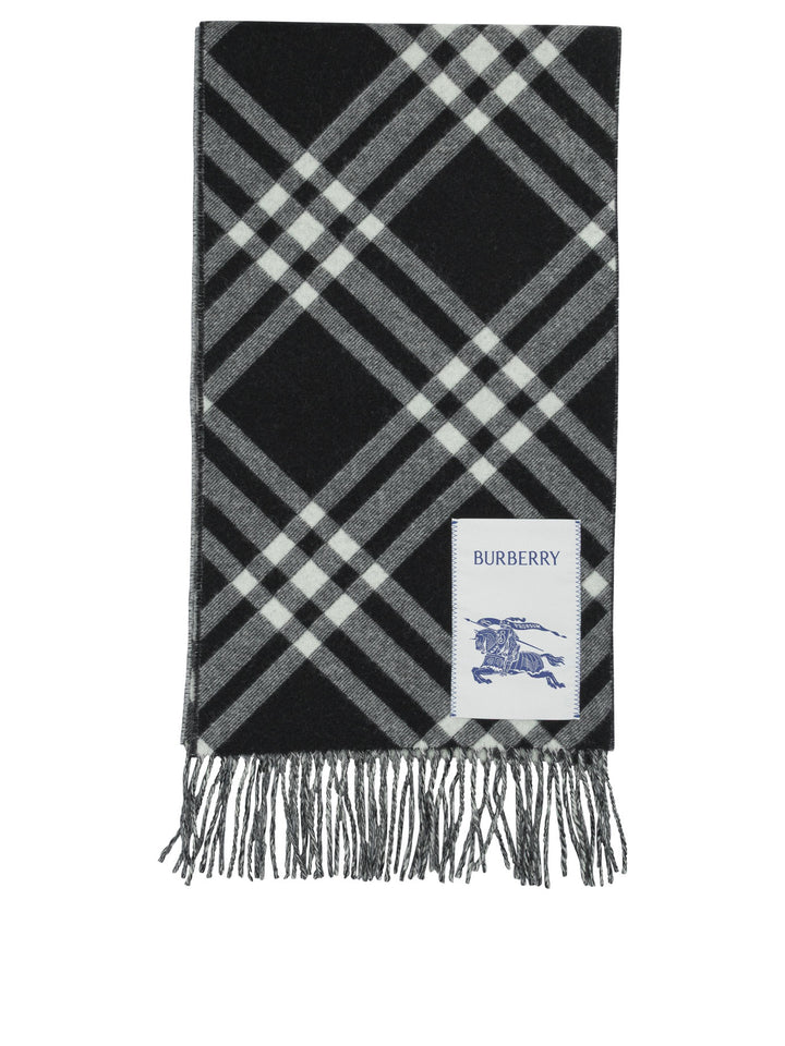 Burberry Check Sciarpe & Foulard - Black | bd10bf3ff9623cee0406a211c5f4896c795e5ace