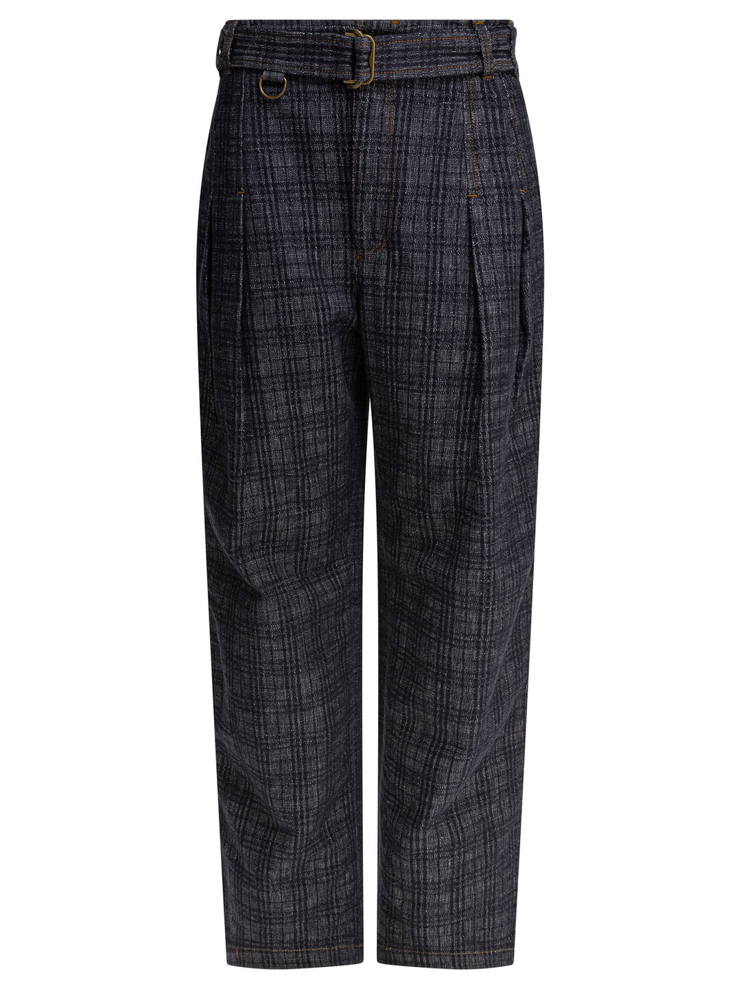 Burberry Check Trousers - Blue | 56a33ec21f5dc476a9502dd8bf13fd295174a4a1