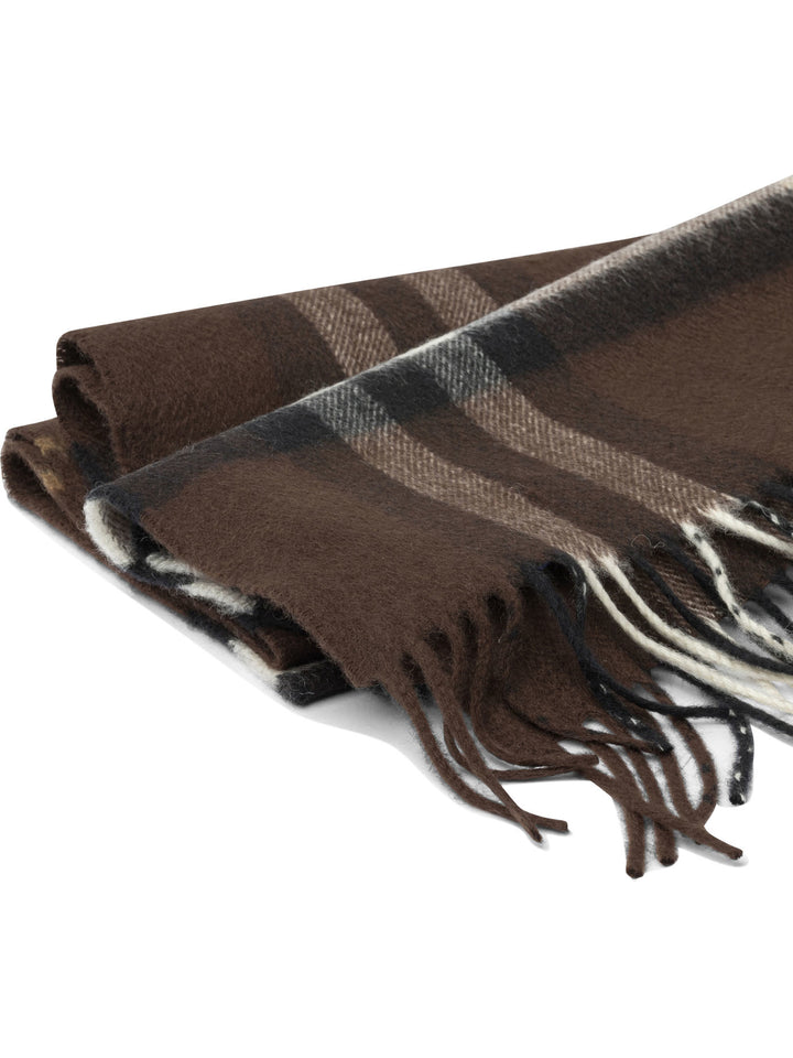 Burberry Check Sciarpe & Foulard - Brown | 775f406d9e2397a04e0999b363fb8ffd8cfdd995
