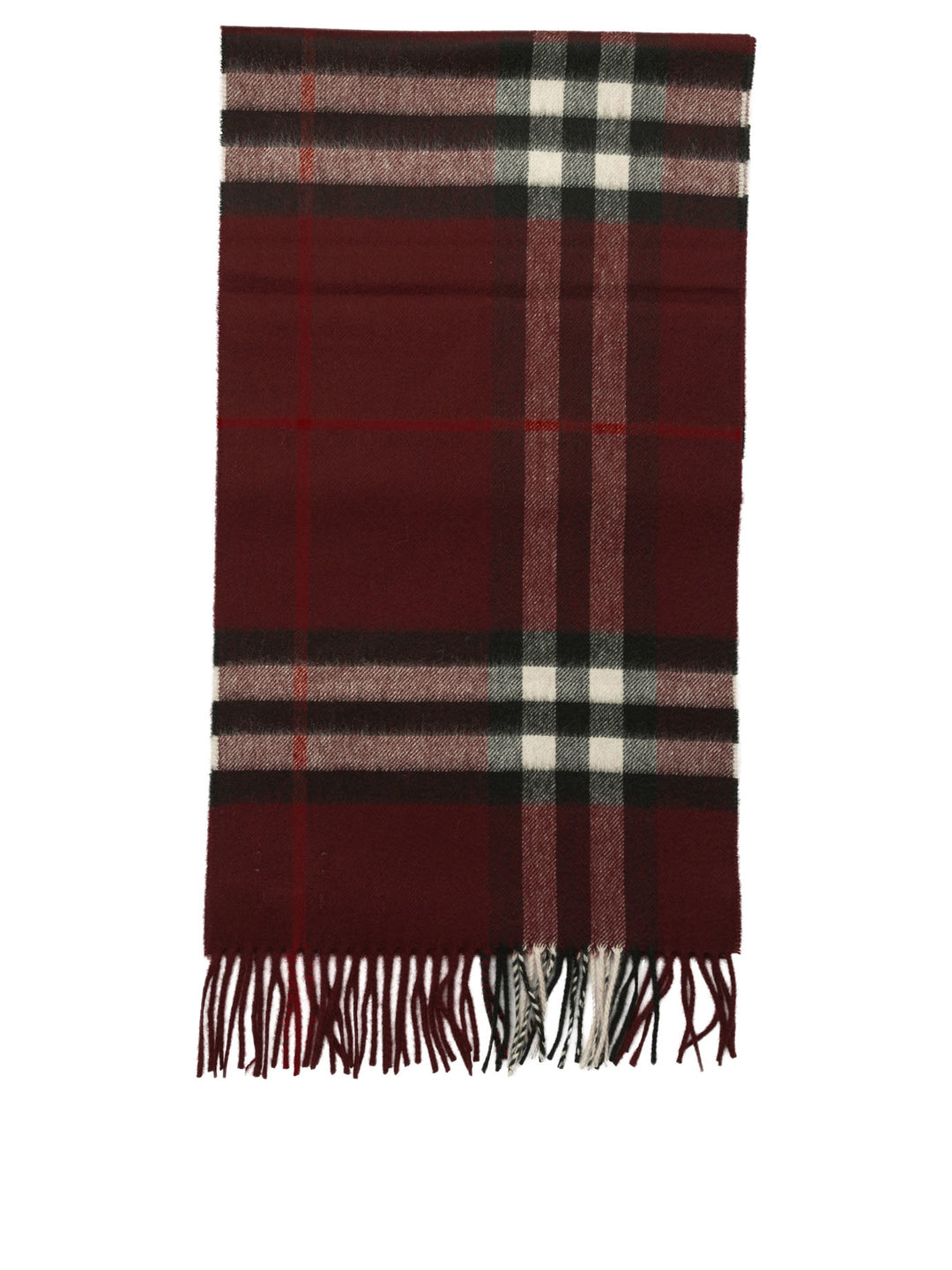 Burberry Check Sciarpe & Foulard - Bordeaux | 5cc35cc5a149f0602757e956915eb3fef5587ac0