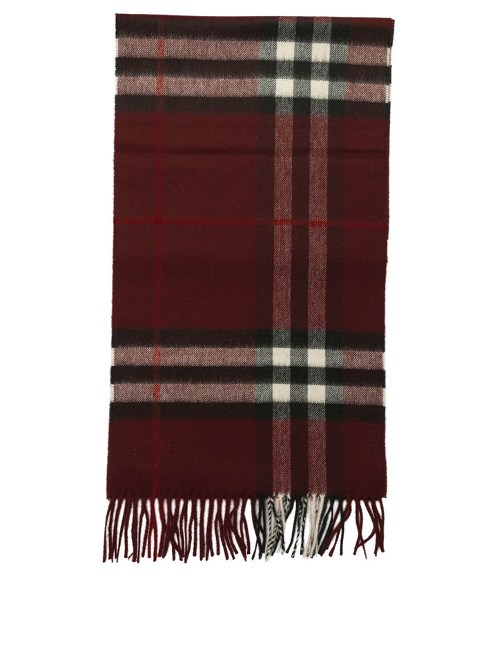 Burberry Check Sciarpe & Foulard - Bordeaux | 5cc35cc5a149f0602757e956915eb3fef5587ac0