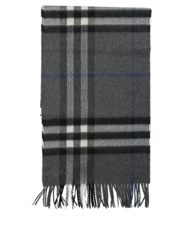 Burberry Check Sciarpe & Foulard - Grey | 9398a47ad13ec1ff2c5249eed6d9c78b6fb8524d