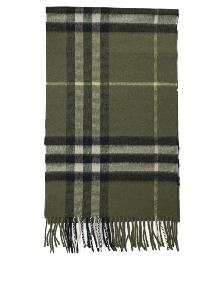 Burberry Check Sciarpe & Foulard - Green | facc6f4193bfcd068e2409f9abfada808d77124f
