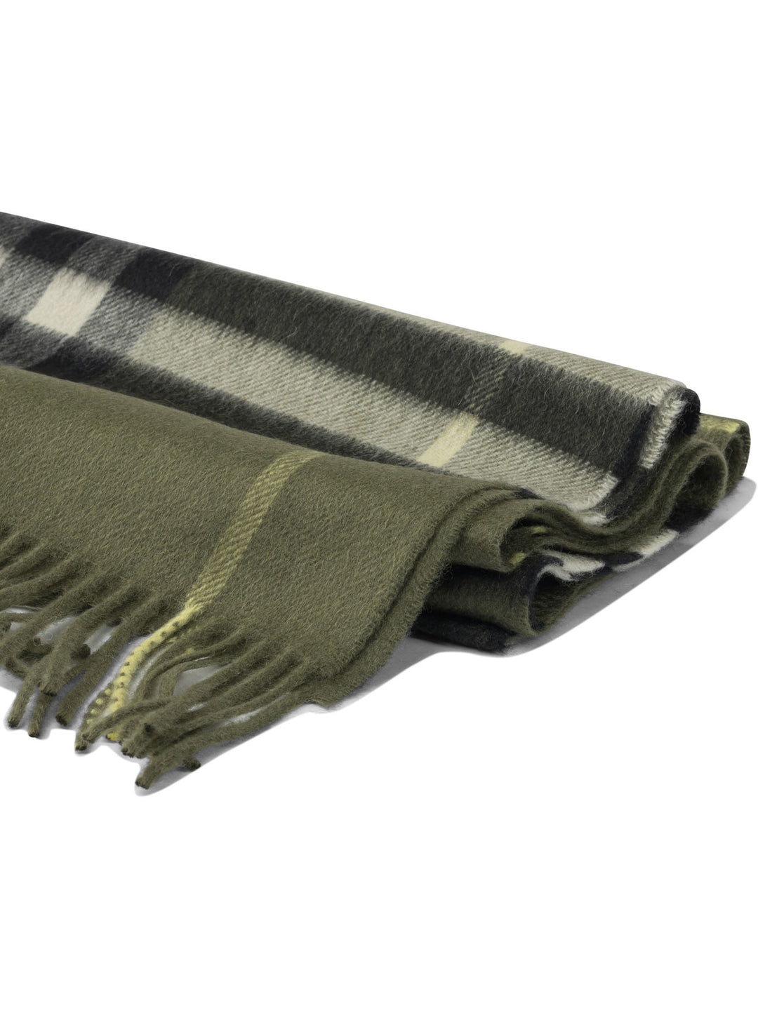 Burberry Check Sciarpe & Foulard - Green | aee0947e42d5a22aed4dc04b17ee435390dba595