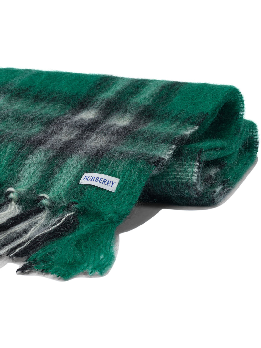 Burberry Check Sciarpe & Foulard - Green | 677248e63a4faed876b063e25bcd1d95f4359a39